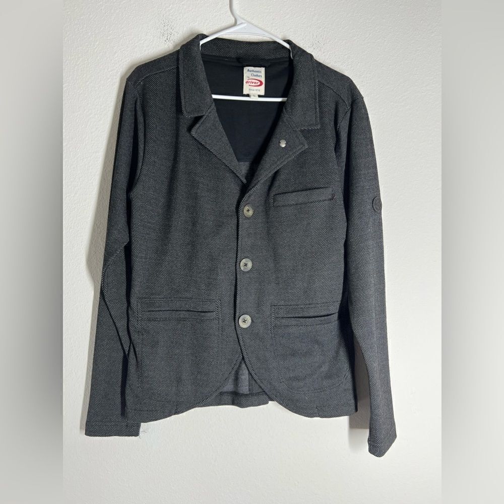 Authentic Clothes By Driver Men’s Soft Blazer Size S European Collection Black